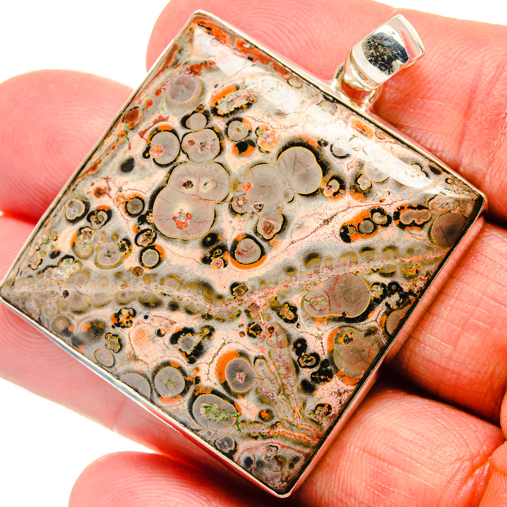 Poppy Jasper Pendants handcrafted by Anasilvercos - PD22553