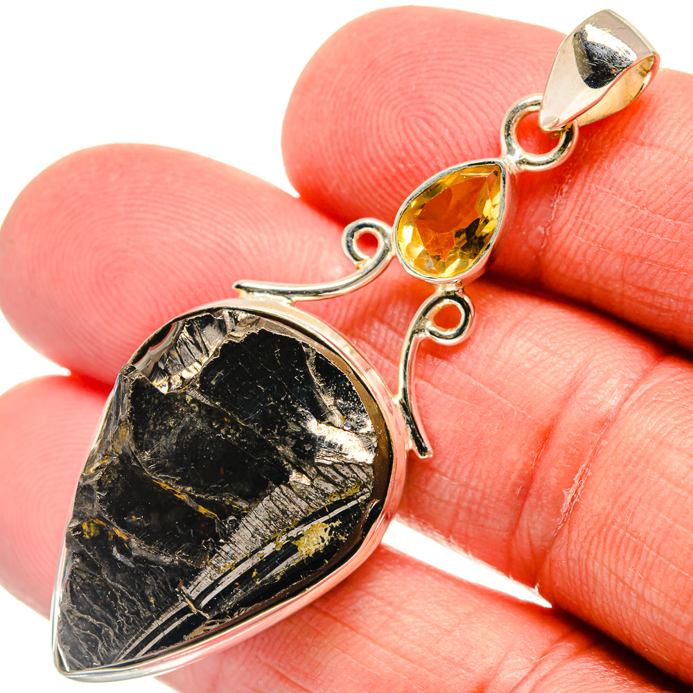 Shungite Pendants handcrafted by Anasilvercos - PD22571