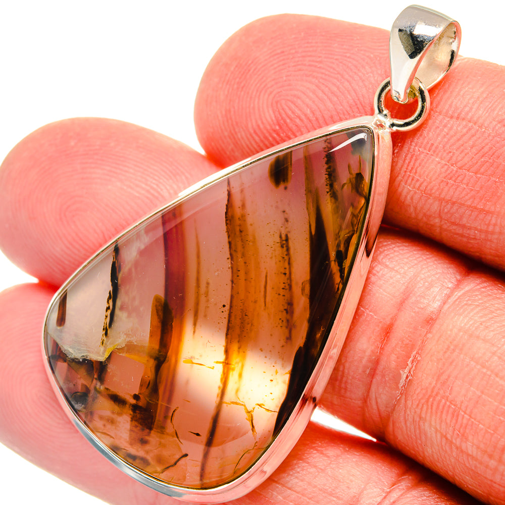 Montana Agate Pendants handcrafted by Anasilvercos - PD22582