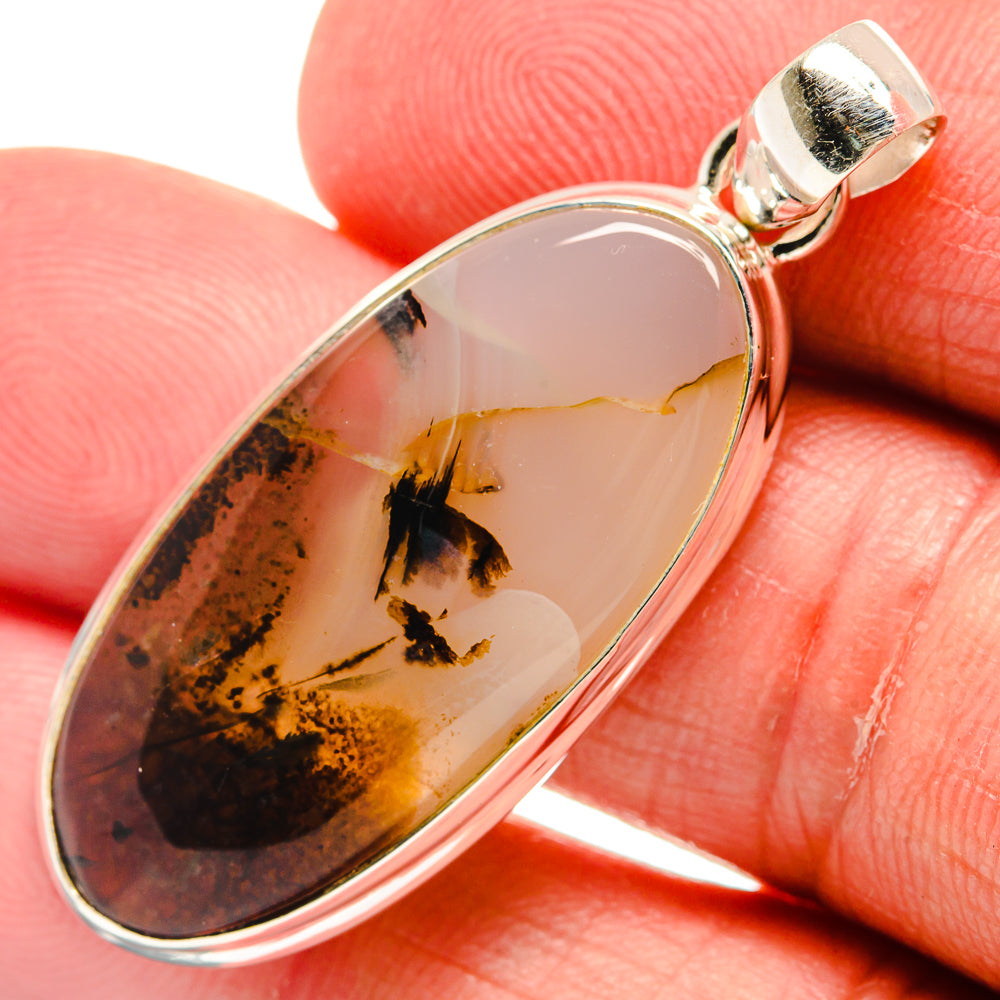 Montana Agate Pendants handcrafted by Anasilvercos - PD22599