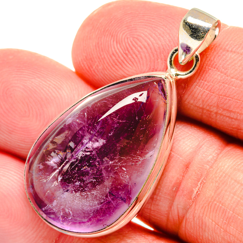 Amethyst Pendants handcrafted by Anasilvercos - PD22618