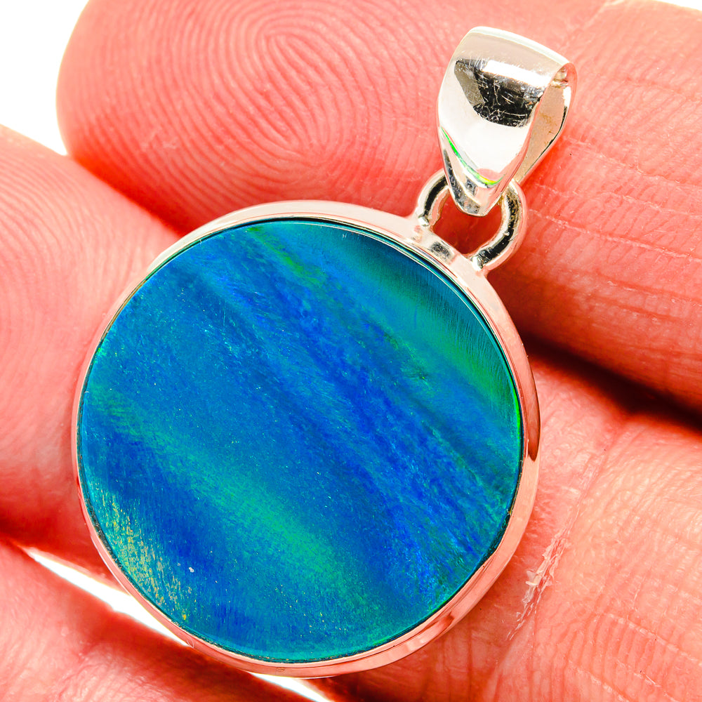 Aura Opal Pendants handcrafted by Anasilvercos - PD22623