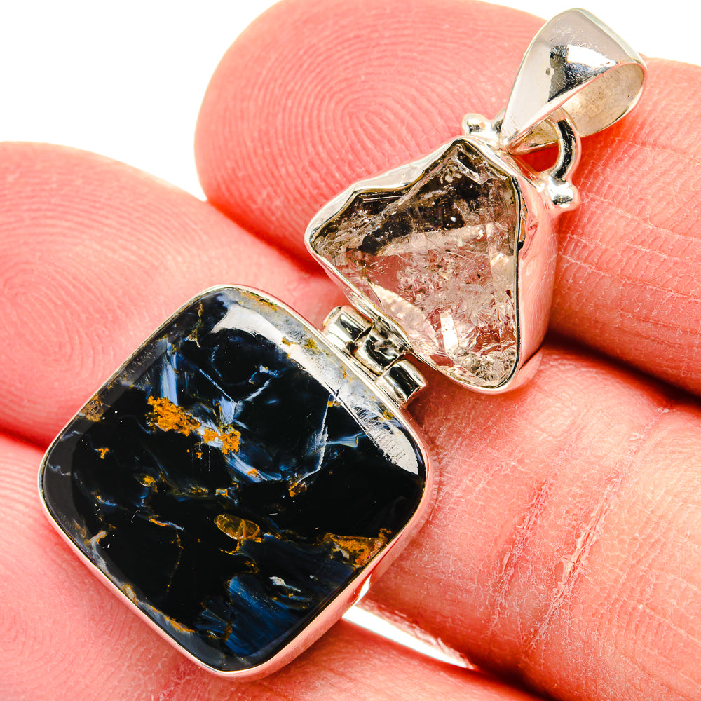Pietersite Pendants handcrafted by Anasilvercos - PD22649