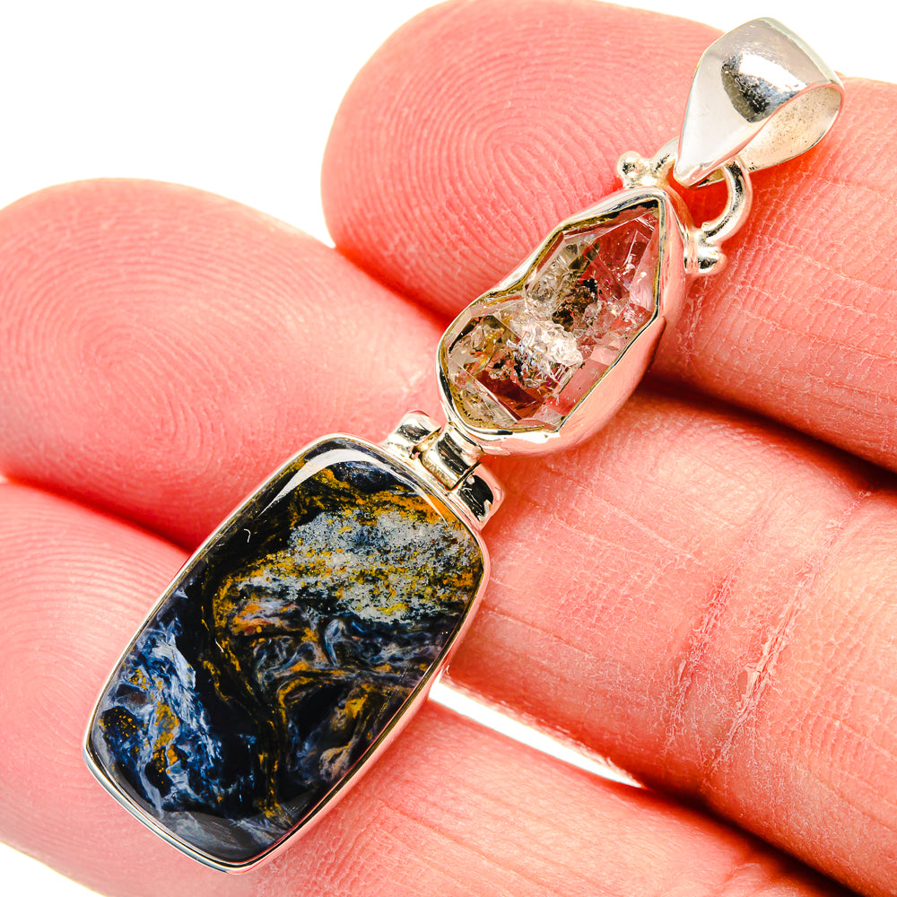 Pietersite Pendants handcrafted by Anasilvercos - PD22650