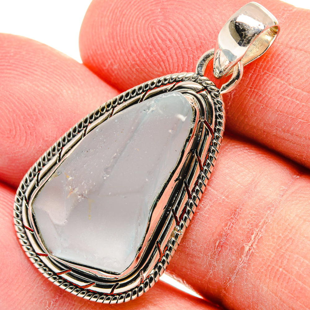 Aquamarine Pendants handcrafted by Anasilvercos - PD22662