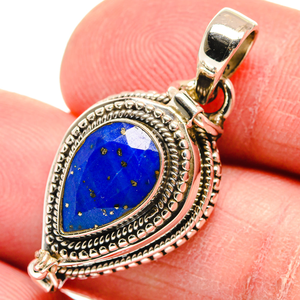 Lapis Lazuli Pendants handcrafted by Anasilvercos - PD22675