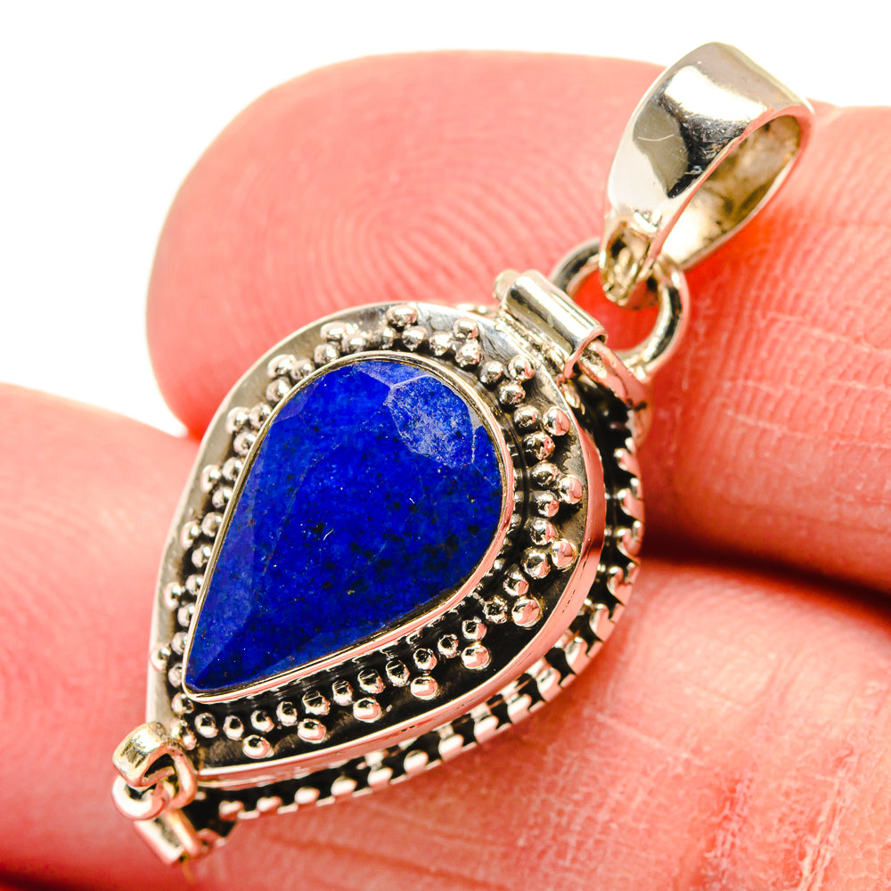 Lapis Lazuli Pendants handcrafted by Anasilvercos - PD22678