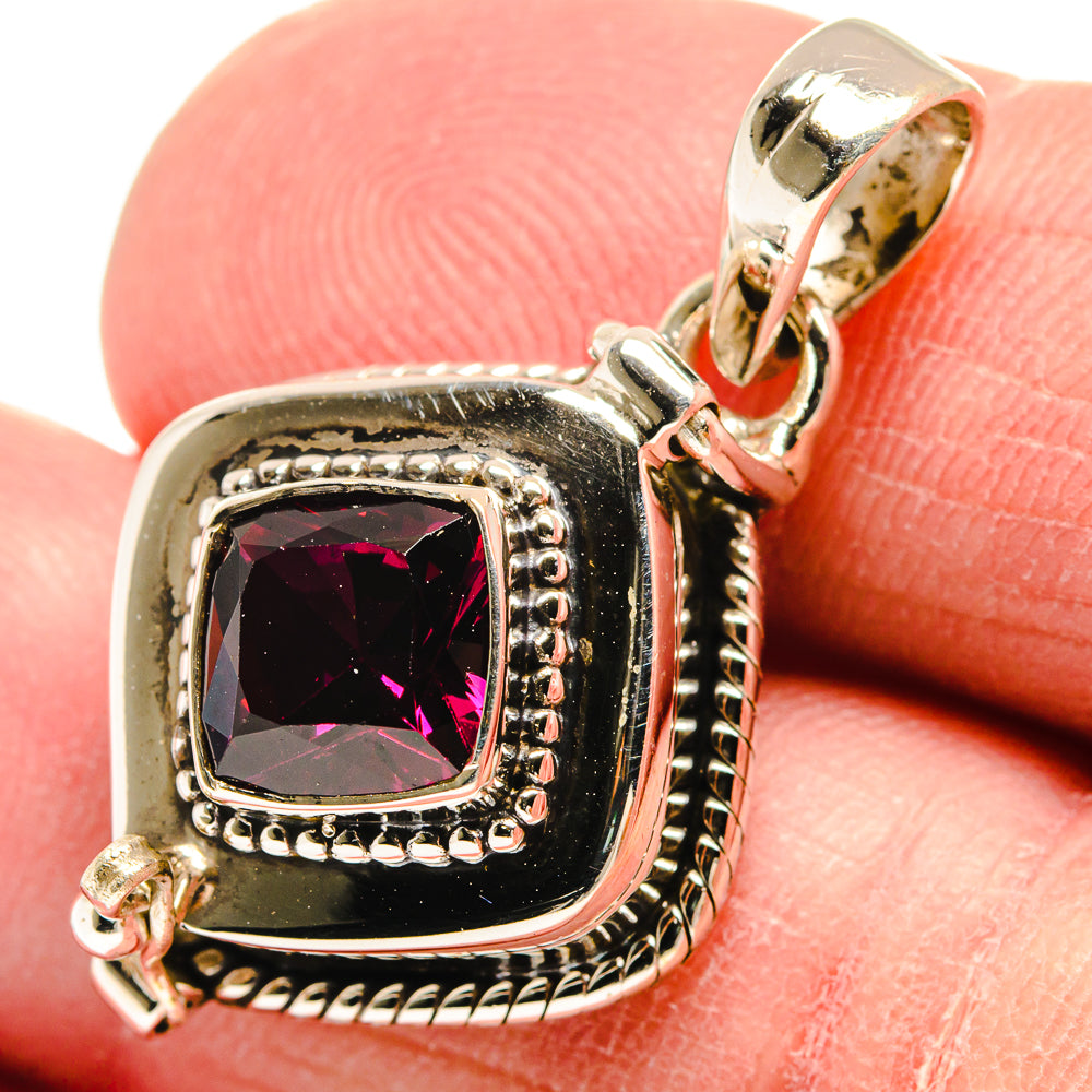 Garnet Pendants handcrafted by Anasilvercos - PD22679