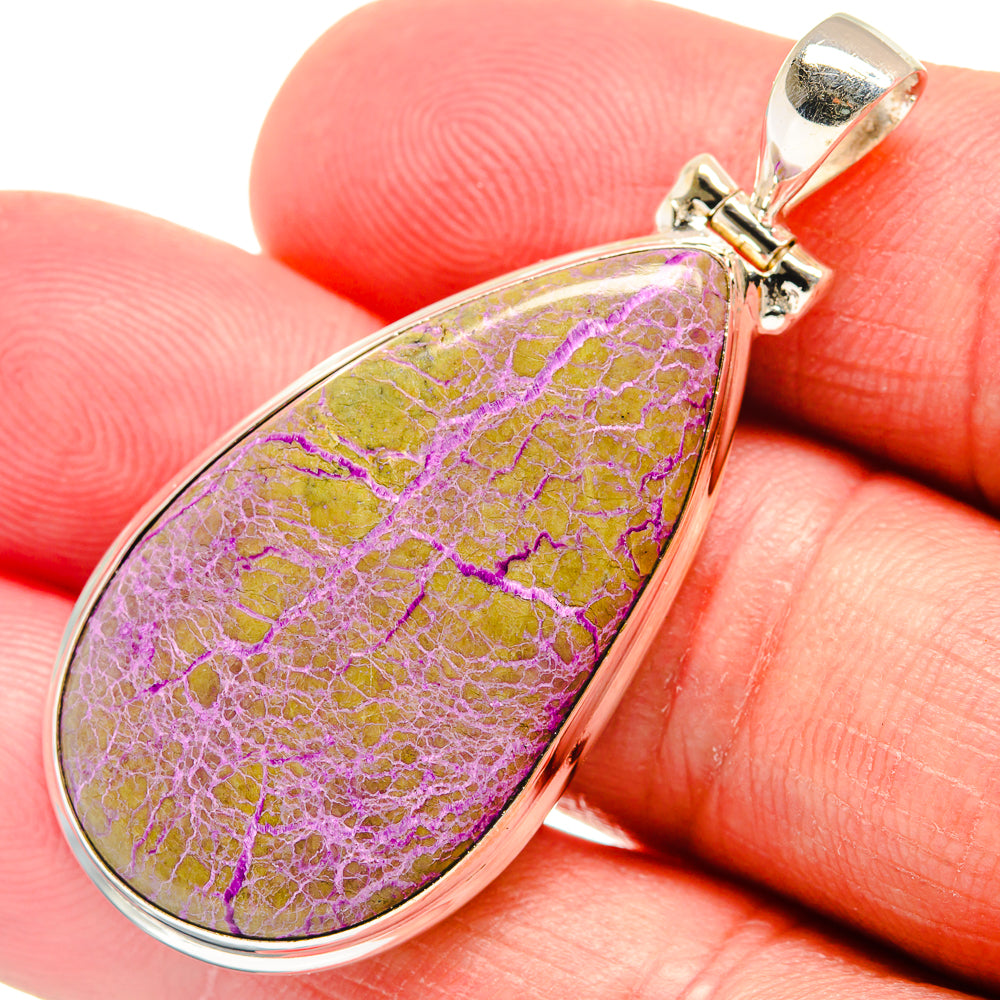 Stichtite Pendants handcrafted by Anasilvercos - PD22686
