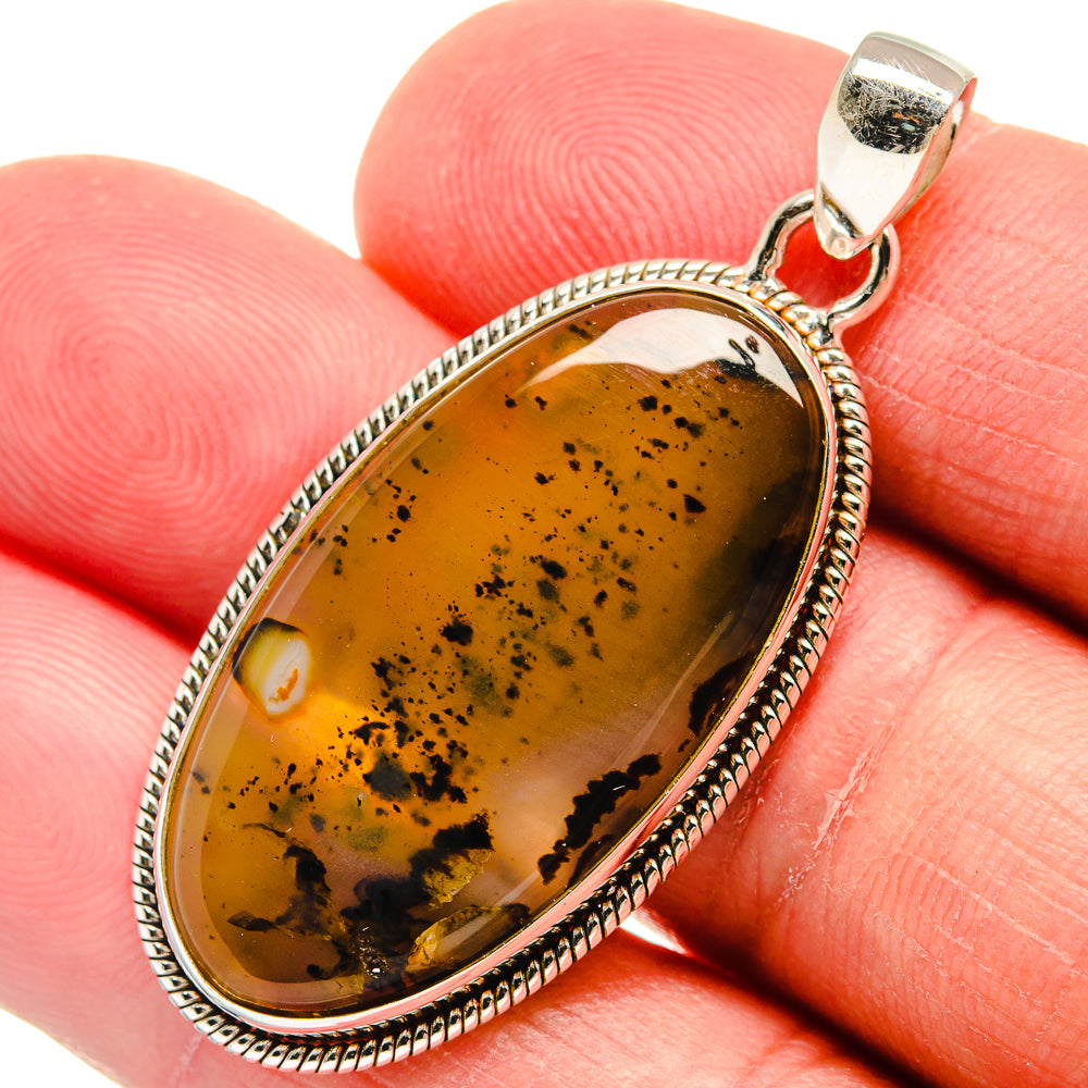 Montana Agate Pendants handcrafted by Anasilvercos - PD22713
