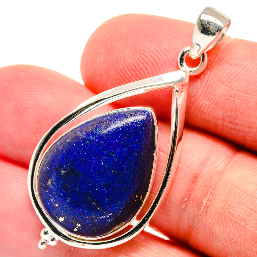Lapis Lazuli Pendants handcrafted by Anasilvercos - PD22744