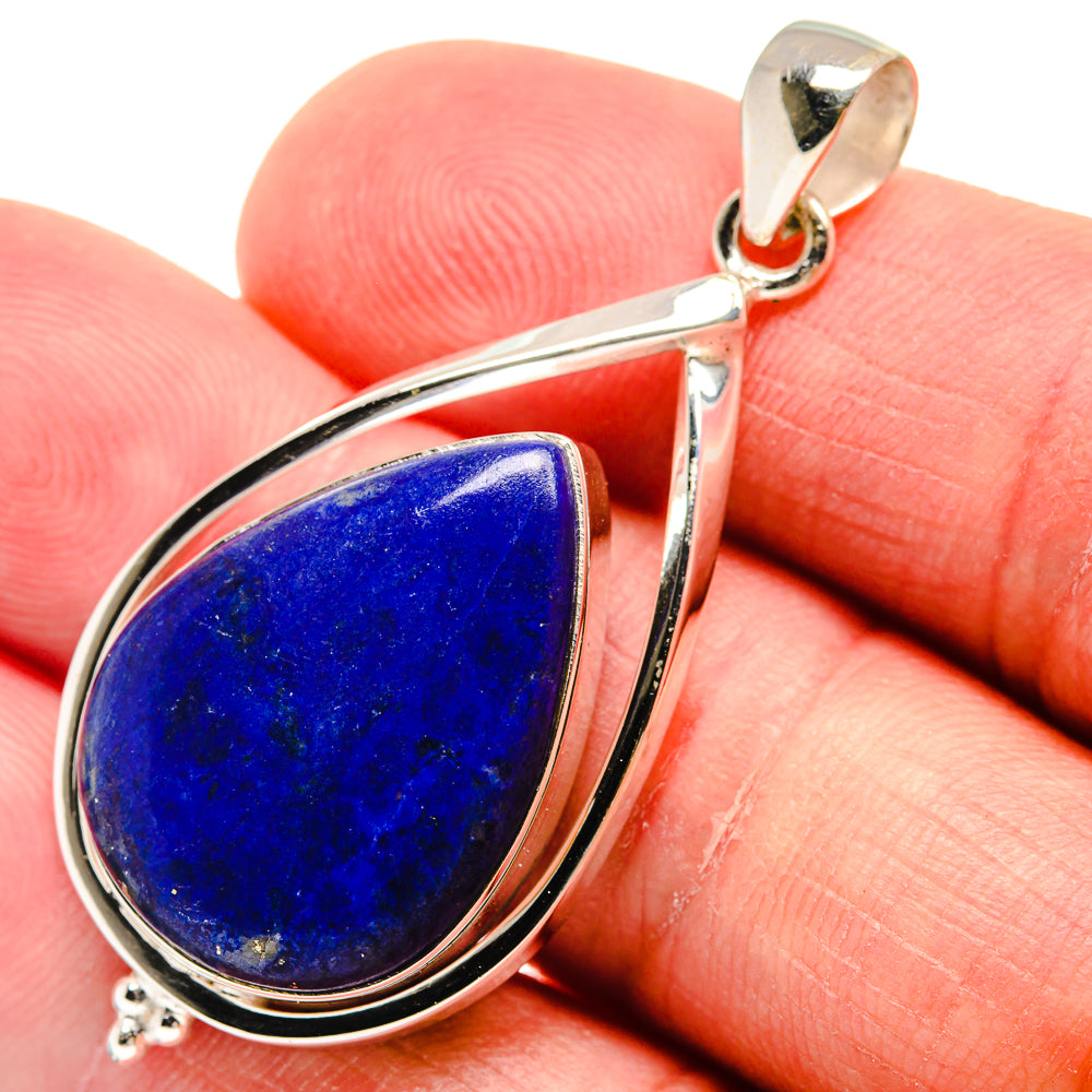 Lapis Lazuli Pendants handcrafted by Anasilvercos - PD22745