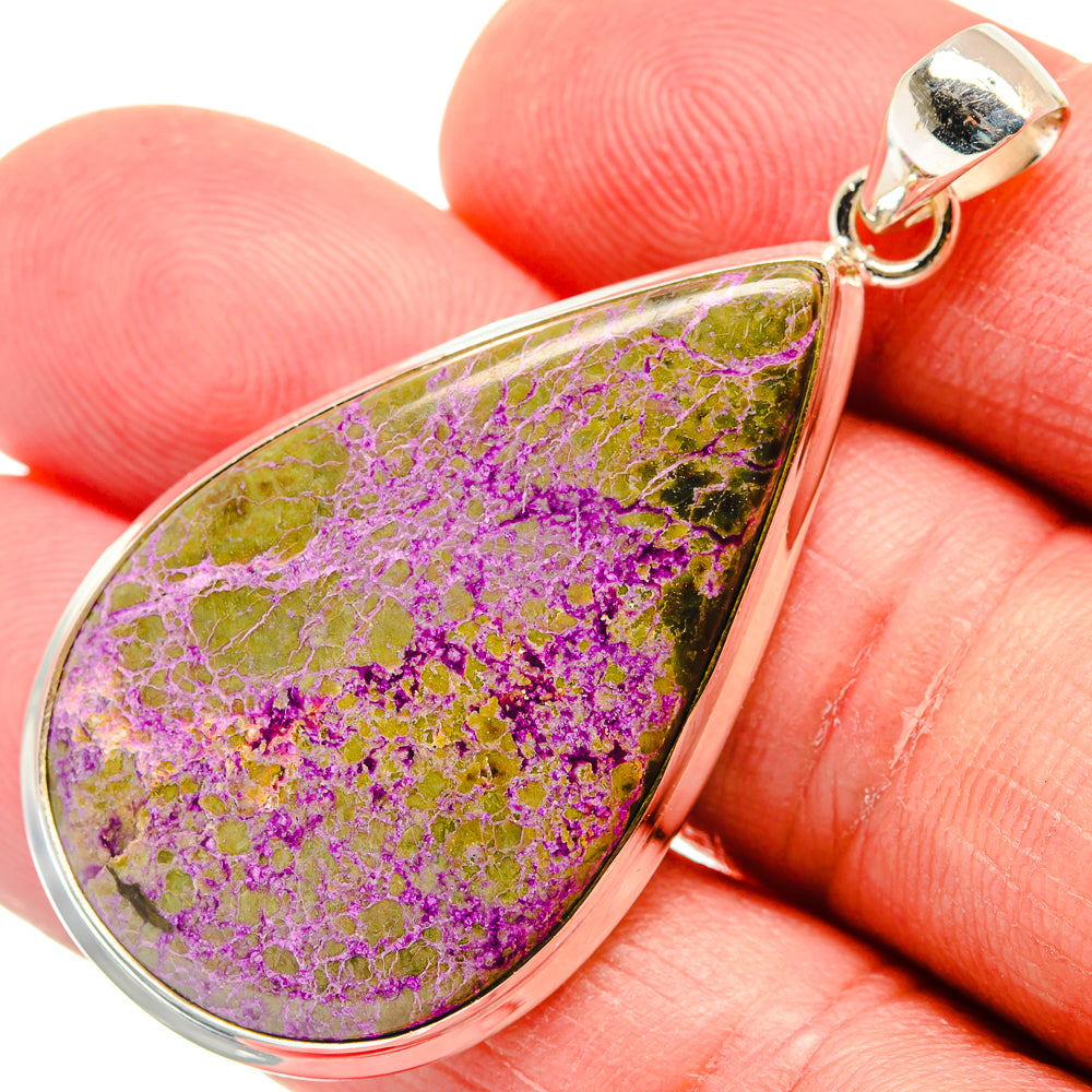 Stichtite Pendants handcrafted by Anasilvercos - PD22749