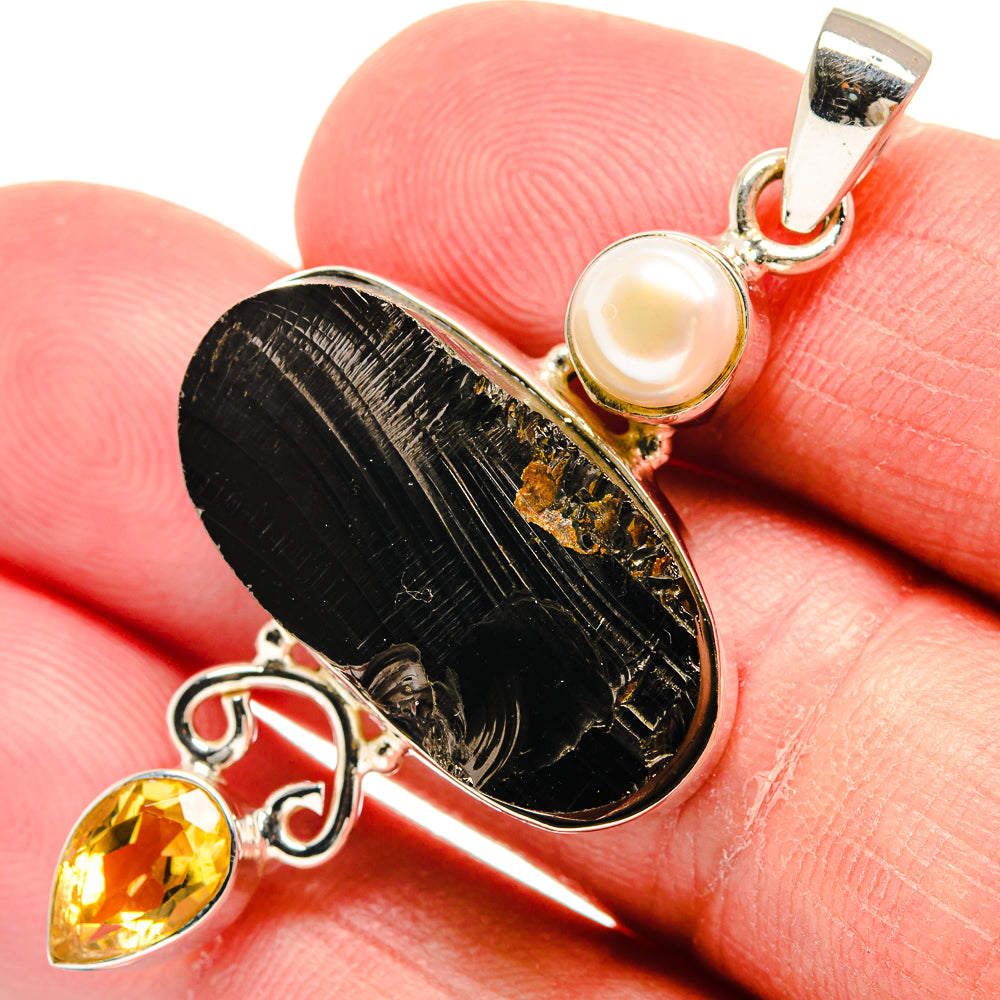 Shungite Pendants handcrafted by Anasilvercos - PD22769