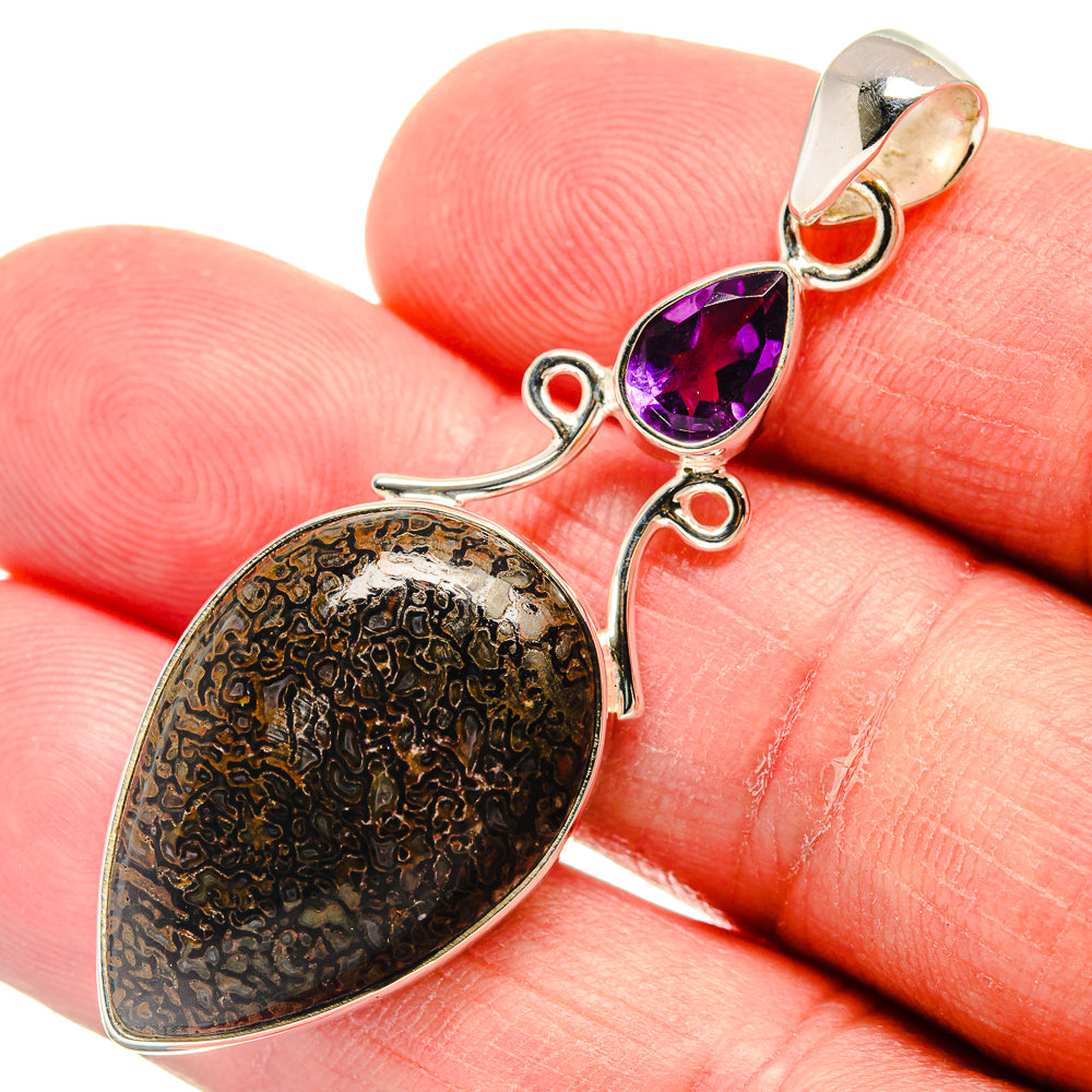 Dinosaur Bone Pendants handcrafted by Anasilvercos - PD22772