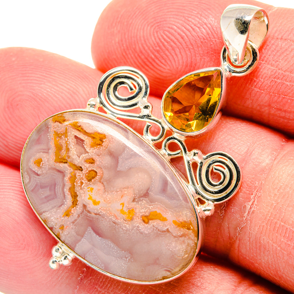 Ocean Jasper Pendants handcrafted by Anasilvercos - PD22781