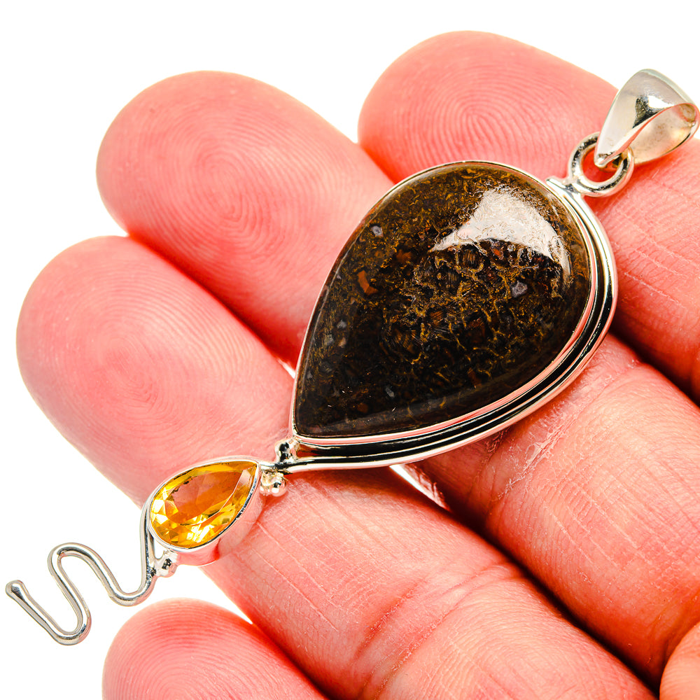 Dinosaur Bone Pendants handcrafted by Anasilvercos - PD22785