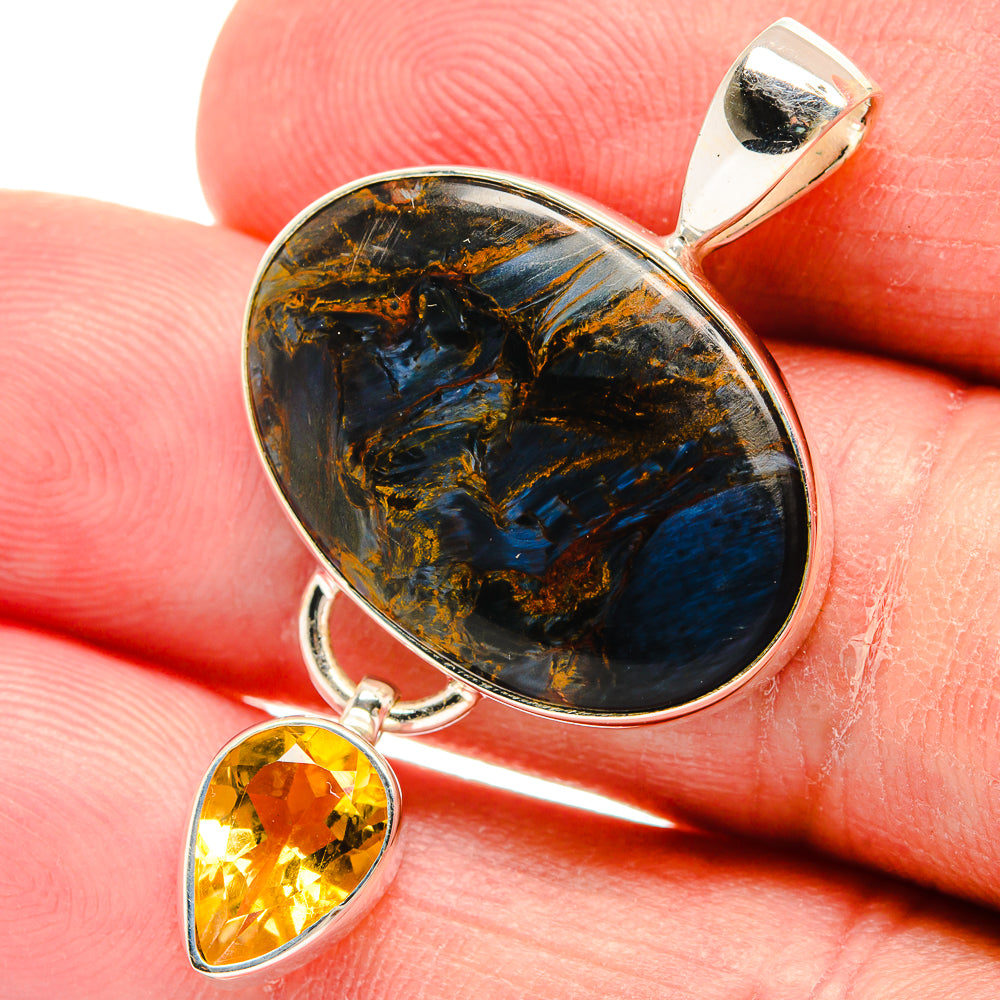 Pietersite Pendants handcrafted by Anasilvercos - PD22786