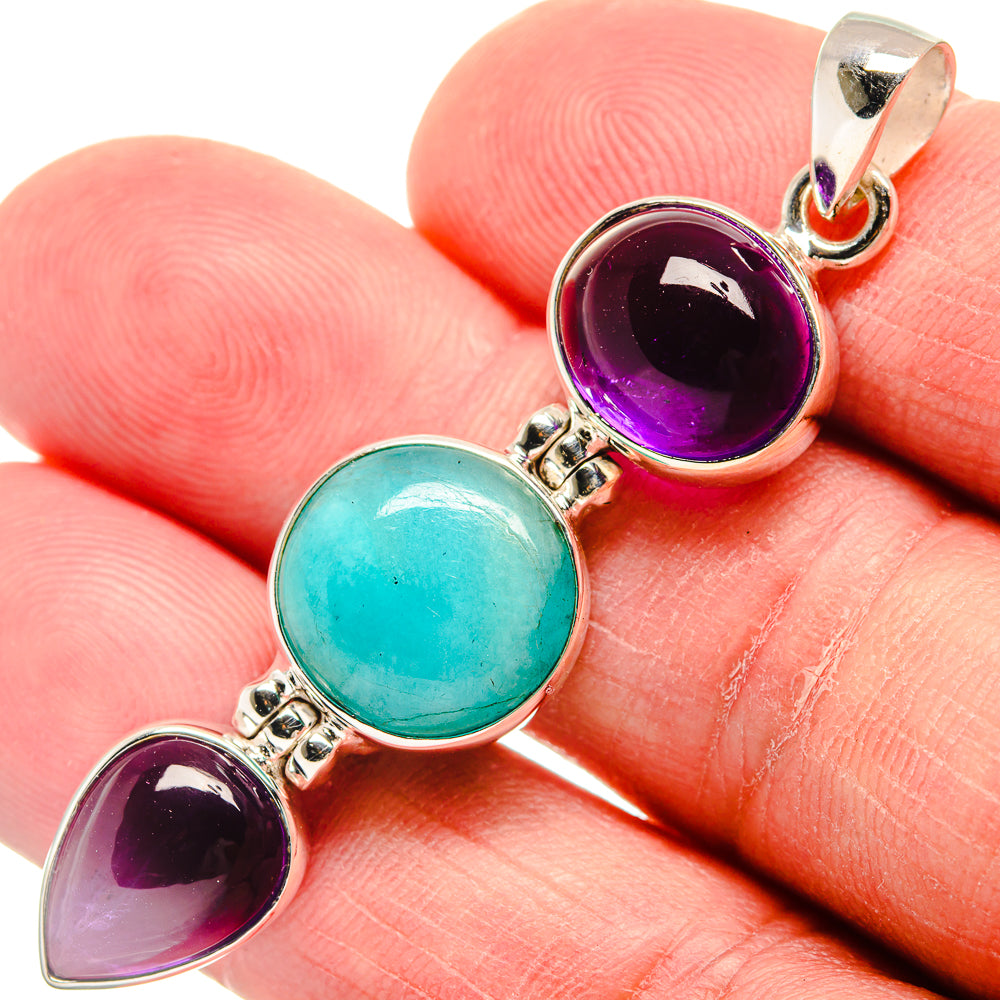 Smithsonite Pendants handcrafted by Anasilvercos - PD22801