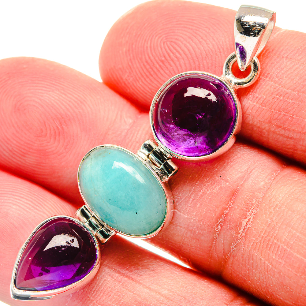 Smithsonite Pendants handcrafted by Anasilvercos - PD22802