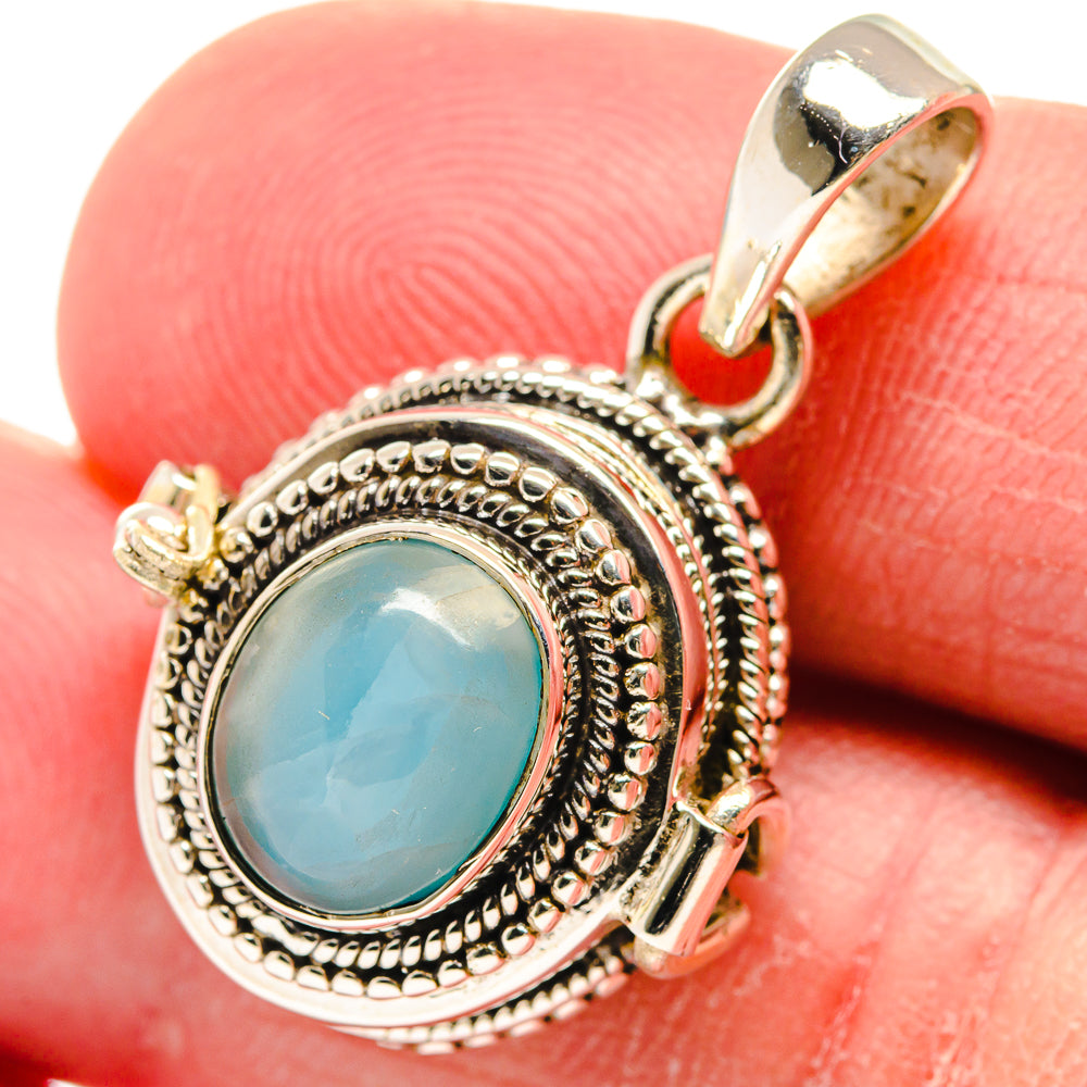 Larimar Pendants handcrafted by Anasilvercos - PD22817