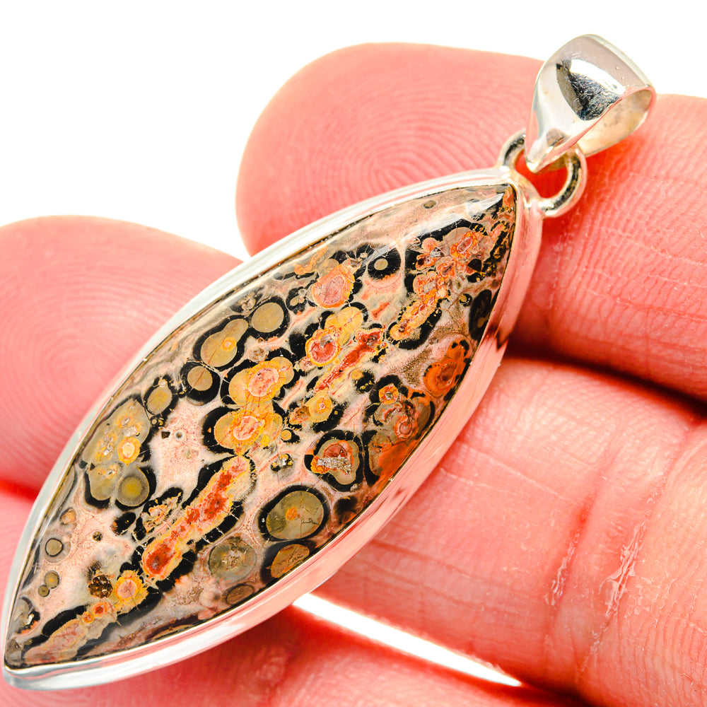 Poppy Jasper Pendants handcrafted by Anasilvercos - PD22834