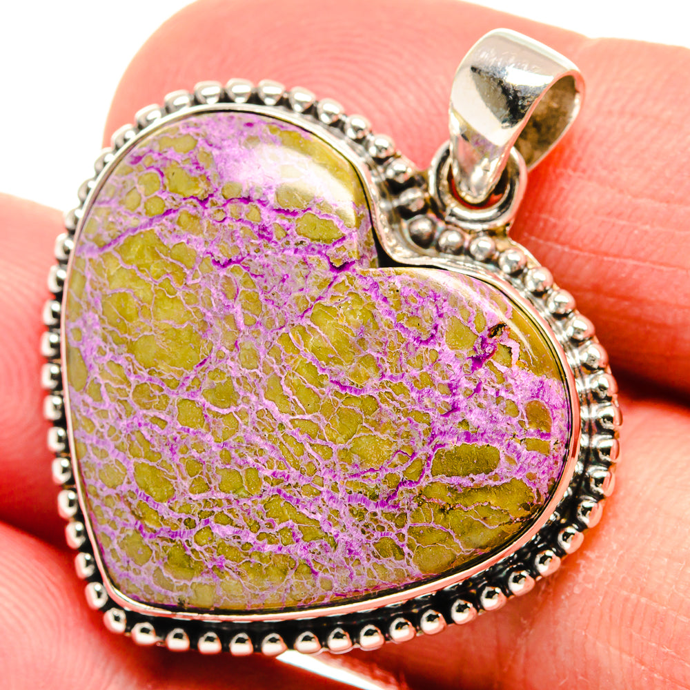 Stichtite Pendants handcrafted by Anasilvercos - PD22838