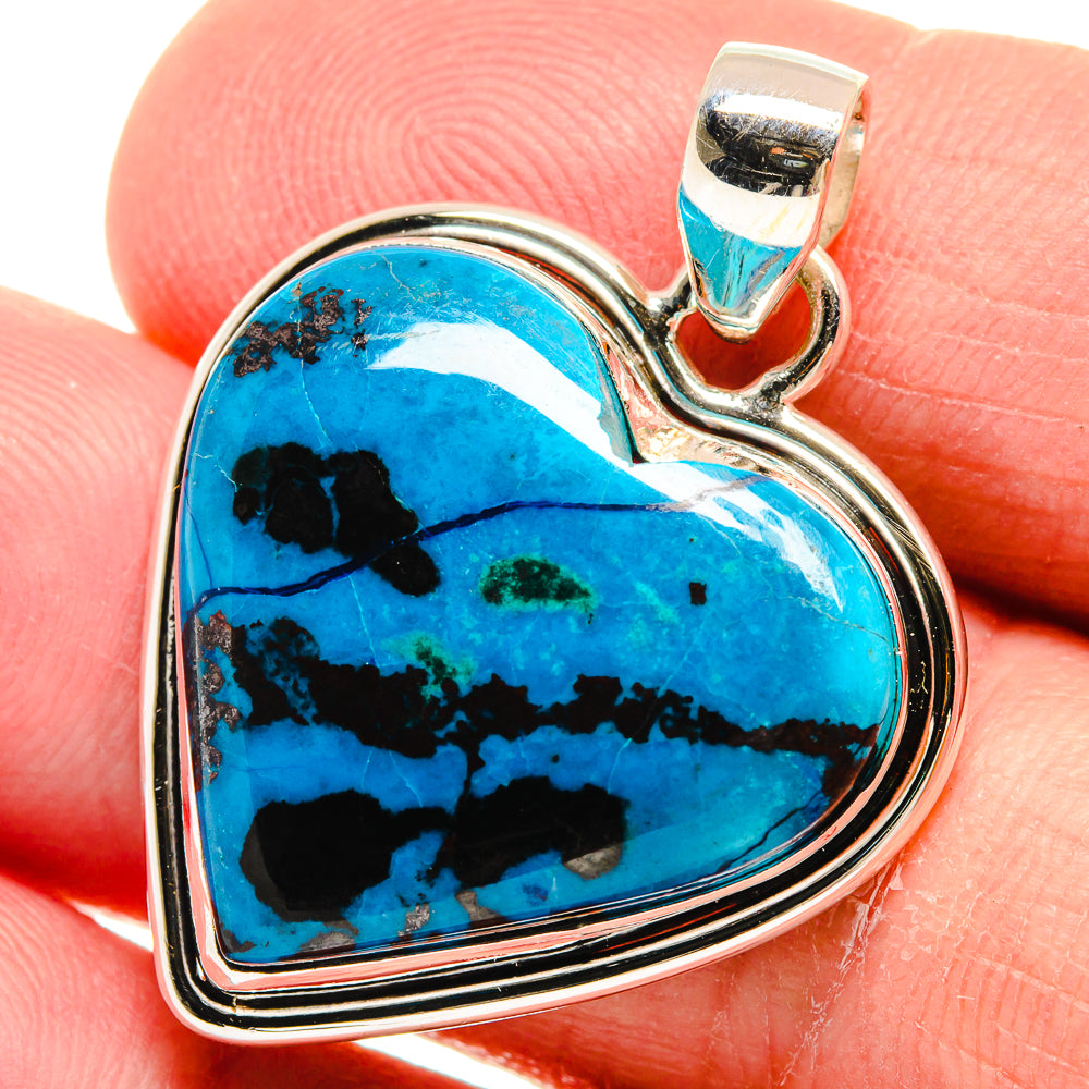 Shattuckite Pendants handcrafted by Anasilvercos - PD22848