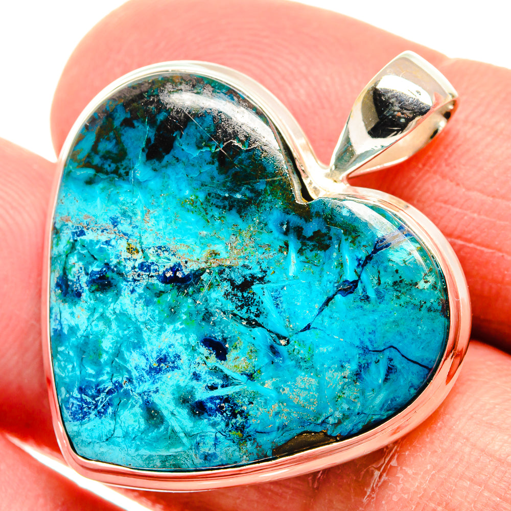 Shattuckite Pendants handcrafted by Anasilvercos - PD22849