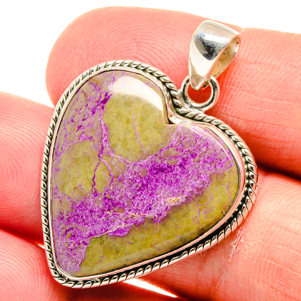 Stichtite Pendants handcrafted by Anasilvercos - PD22852