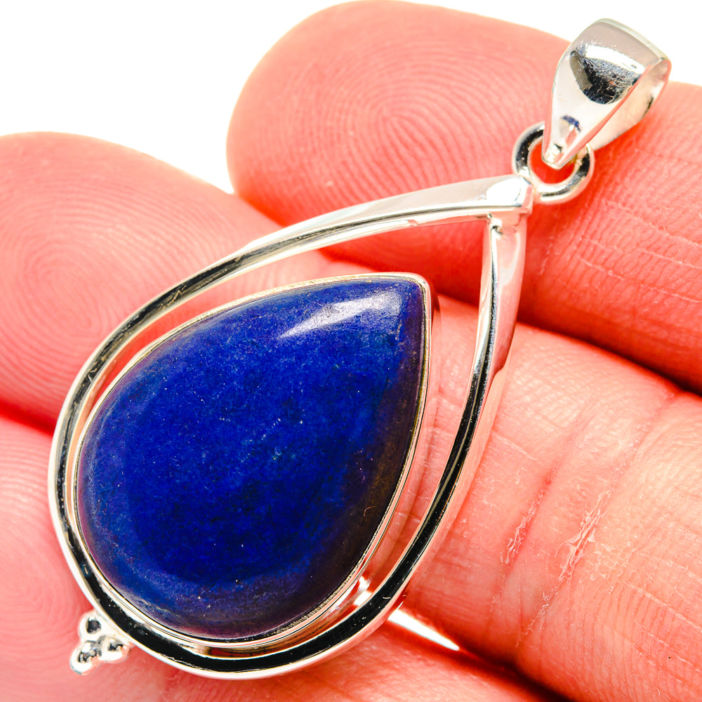 Lapis Lazuli Pendants handcrafted by Anasilvercos - PD22876