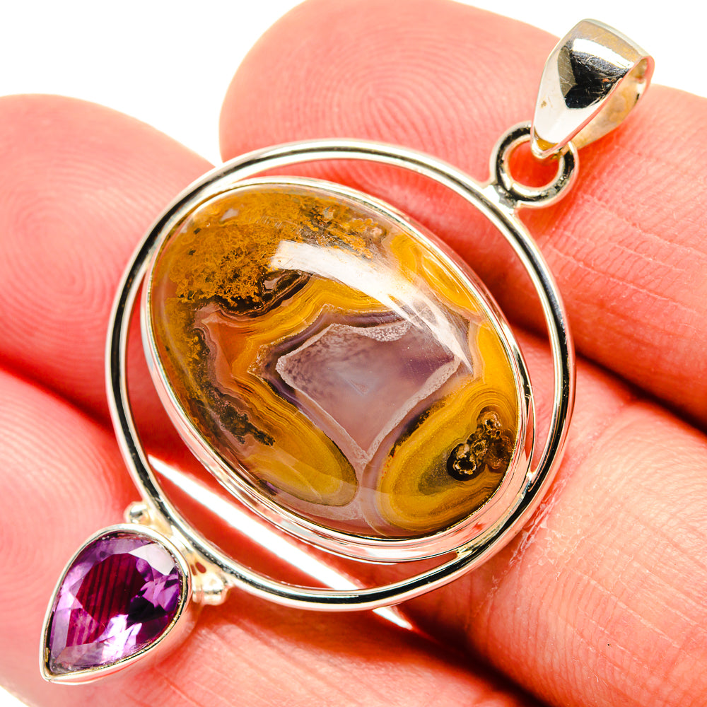Ocean Jasper Pendants handcrafted by Anasilvercos - PD22878