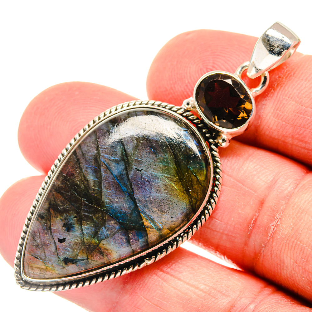 Labradorite Pendants handcrafted by Anasilvercos - PD22898