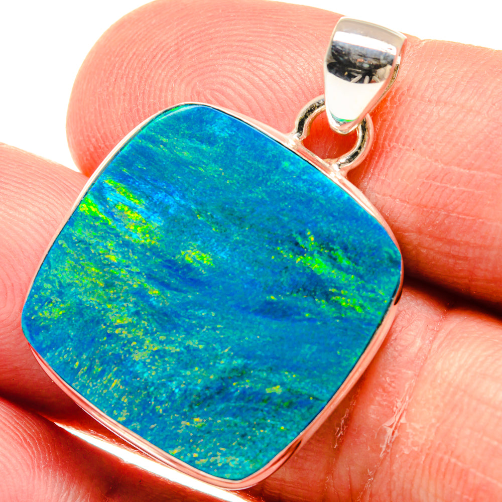 Aura Opal Pendants handcrafted by Anasilvercos - PD22954
