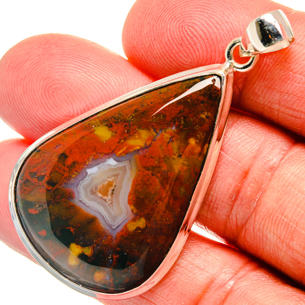 Bloodstone Pendants handcrafted by Anasilvercos - PD22969