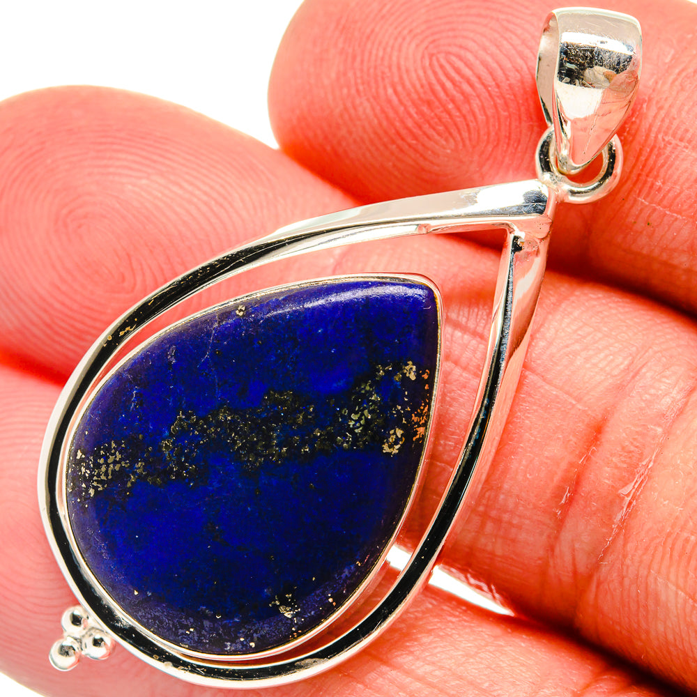 Lapis Lazuli Pendants handcrafted by Anasilvercos - PD22989