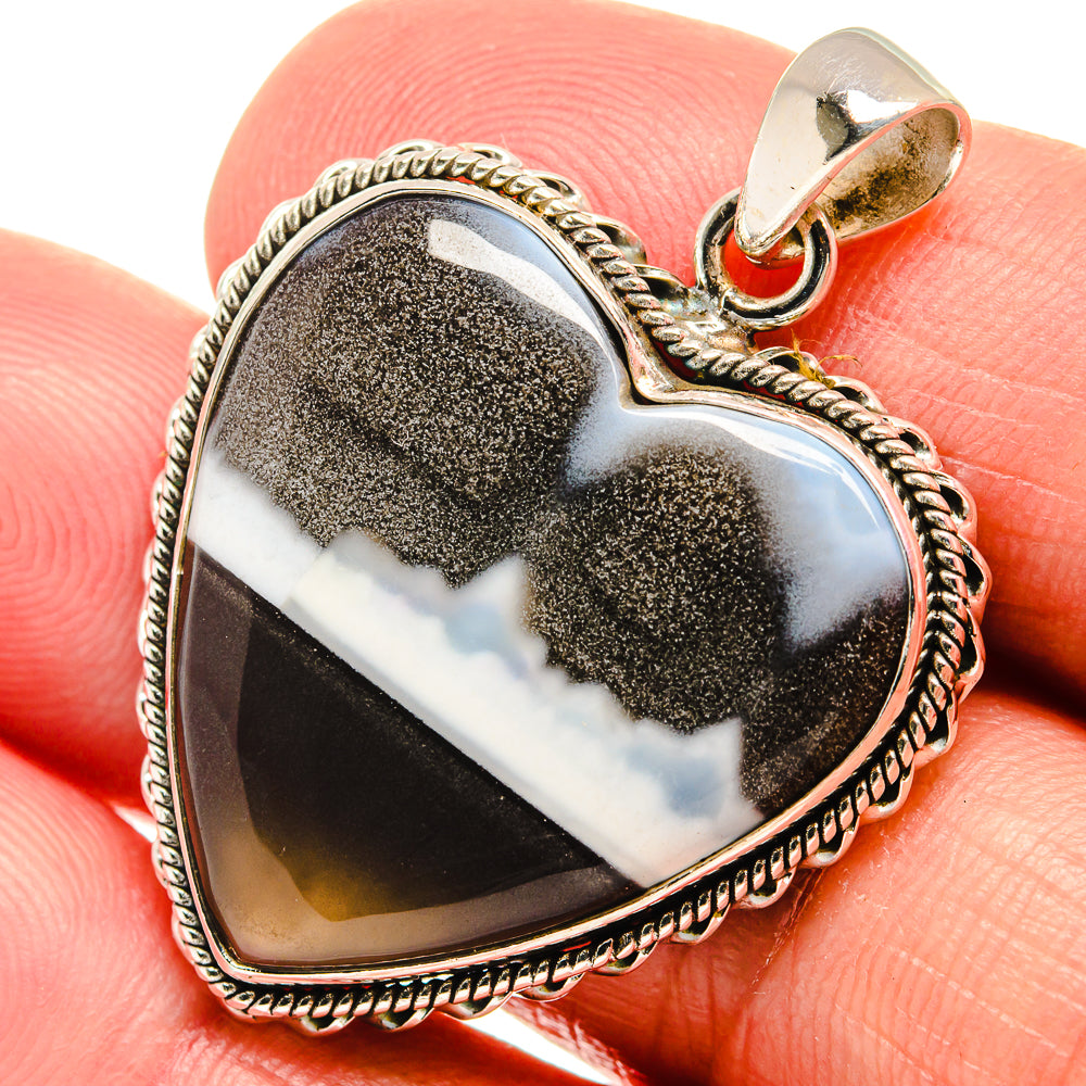 Owyhee Opal Pendants handcrafted by Anasilvercos - PD22995