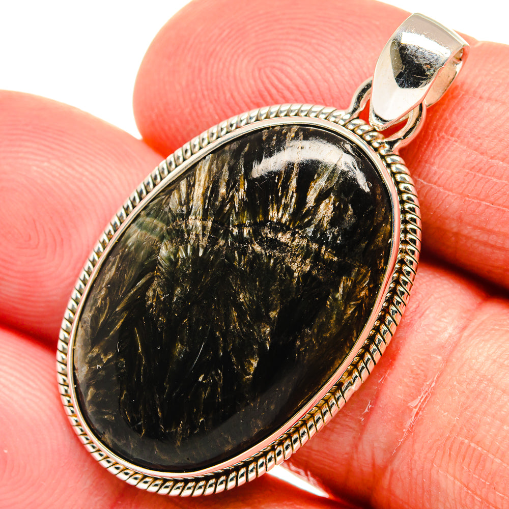 Seraphinite Pendants handcrafted by Anasilvercos - PD23005