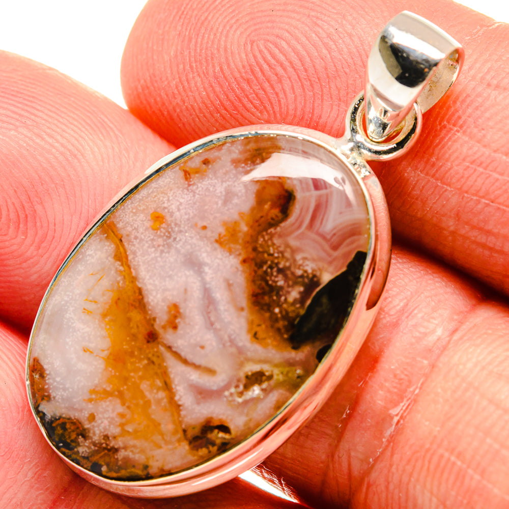 Ocean Jasper Pendants handcrafted by Anasilvercos - PD23019