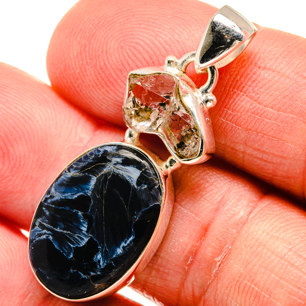 Pietersite Pendants handcrafted by Anasilvercos - PD23070
