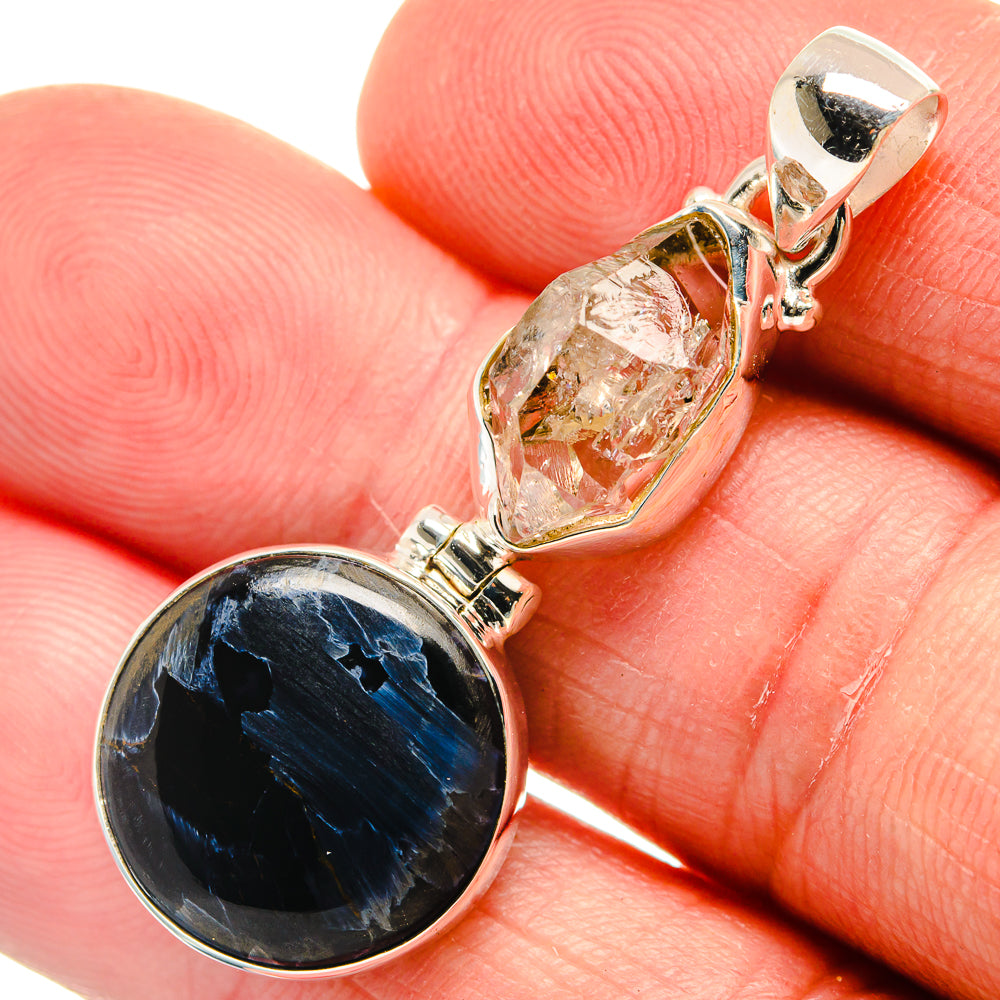 Pietersite Pendants handcrafted by Anasilvercos - PD23072