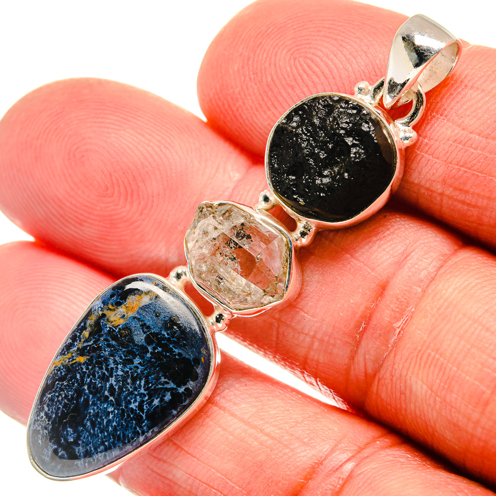 Pietersite Pendants handcrafted by Anasilvercos - PD23075