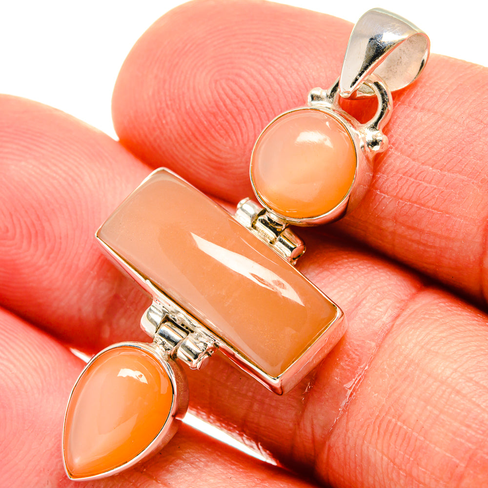 Sunstone Pendants handcrafted by Anasilvercos - PD23084