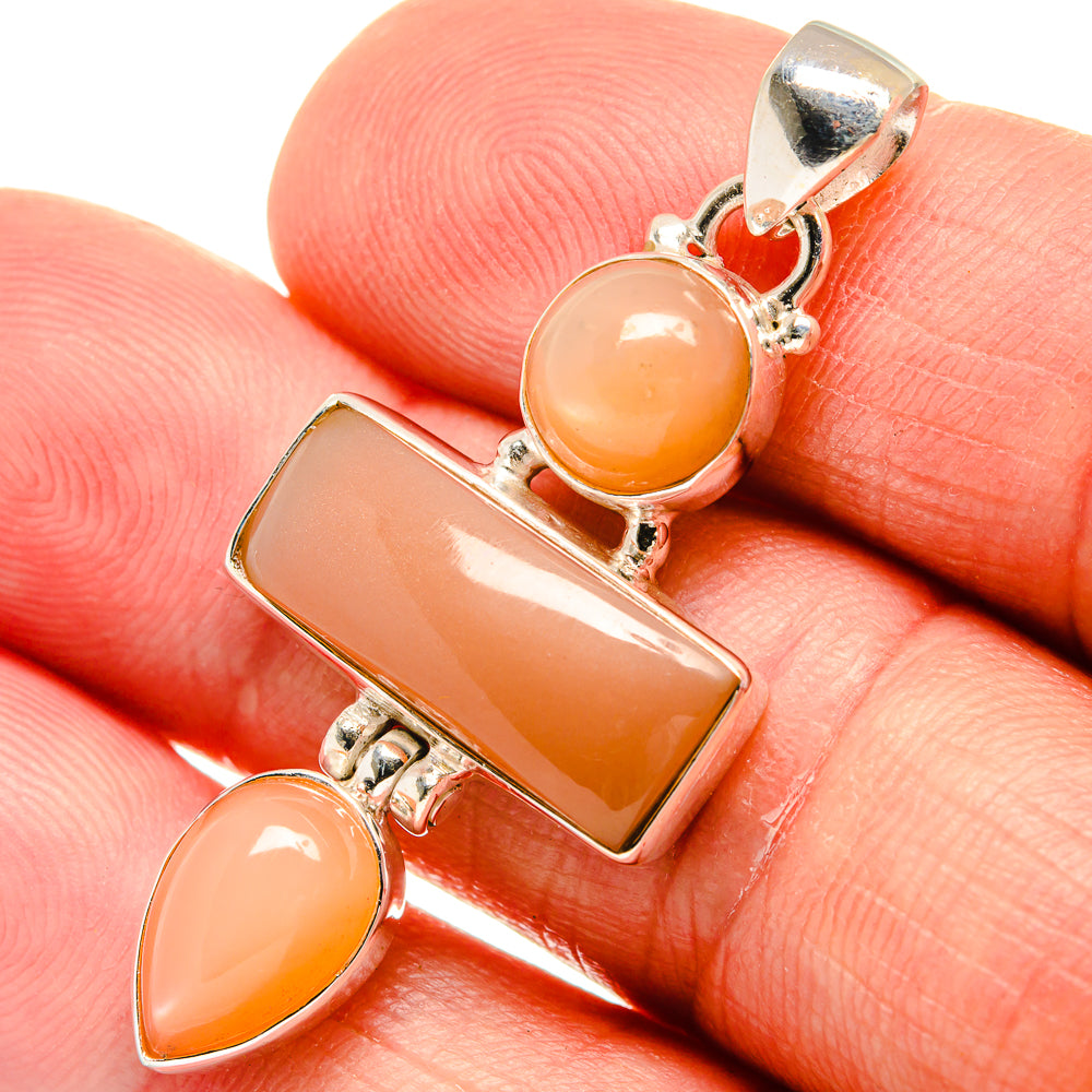 Sunstone Pendants handcrafted by Anasilvercos - PD23089