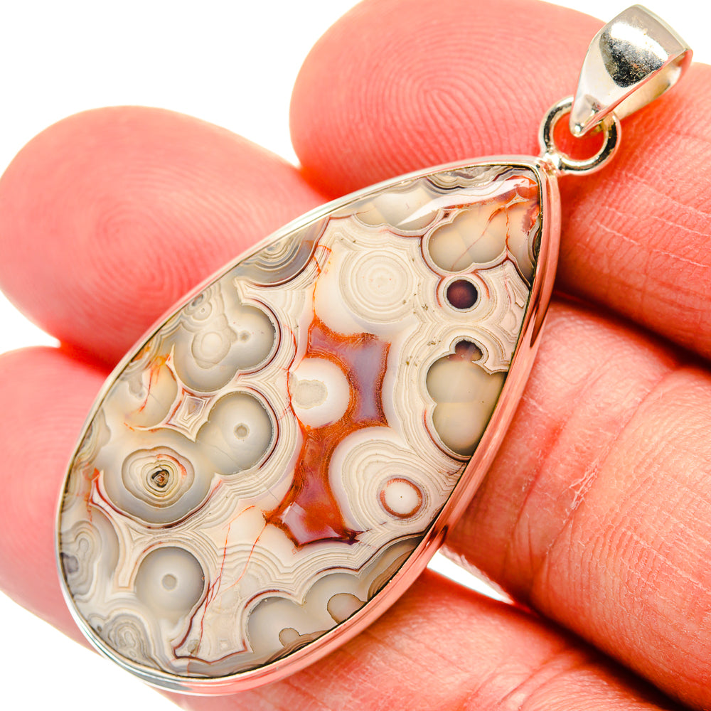 Ocean Jasper Pendants handcrafted by Anasilvercos - PD23104