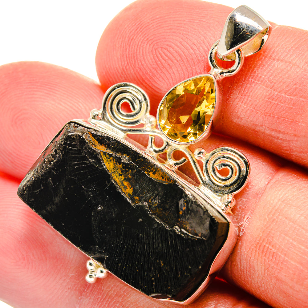 Shungite Pendants handcrafted by Anasilvercos - PD23110