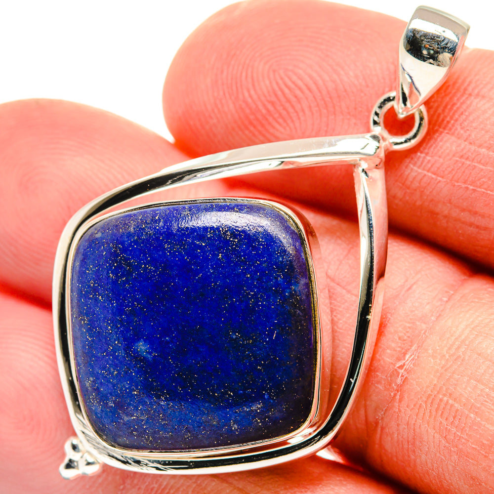 Lapis Lazuli Pendants handcrafted by Anasilvercos - PD23151