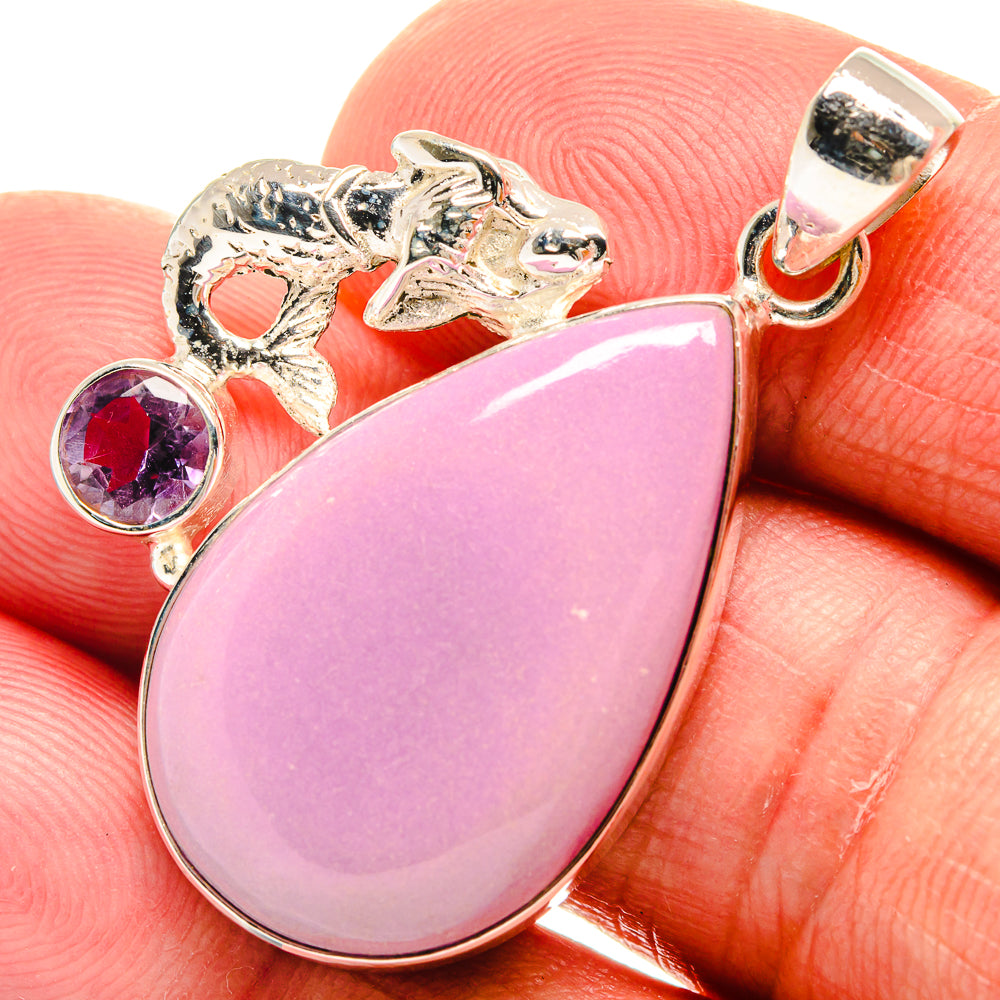 Phosphosiderite Pendants handcrafted by Anasilvercos - PD23167