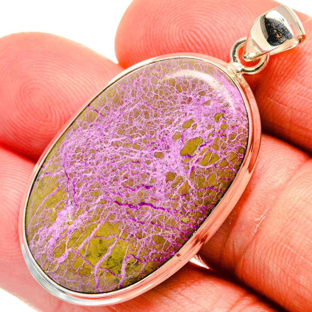 Stichtite Pendants handcrafted by Anasilvercos - PD23168