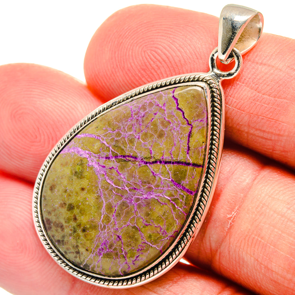 Stichtite Pendants handcrafted by Anasilvercos - PD23171